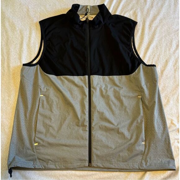 Ralph Lauren Size XL RLX Men Water Repellent Golf Vest Full Zip New - Picture 1 of 6